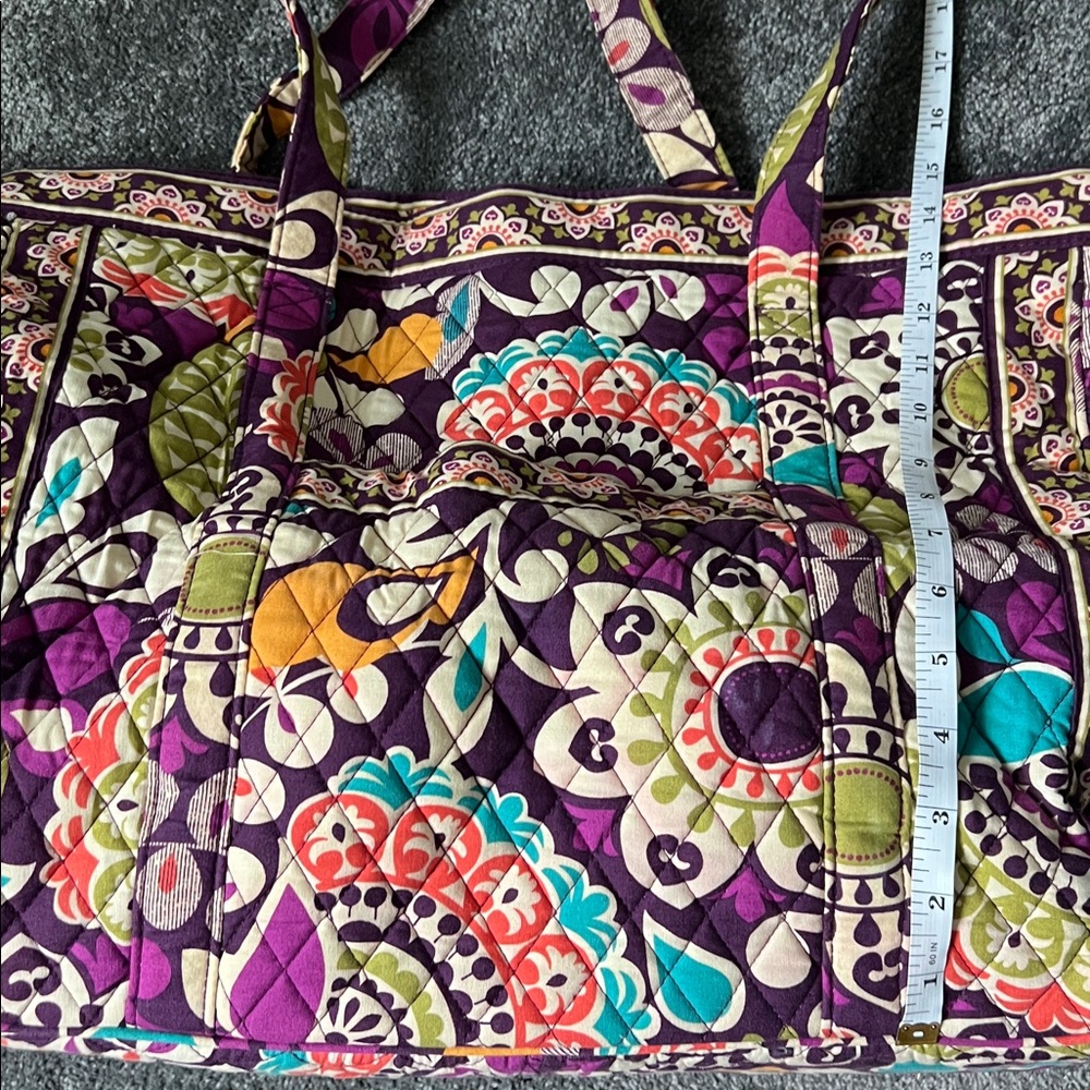 Vibrant Multicolor Tote Bag - Picture 5 of 10